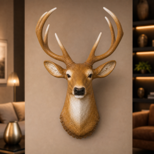 Elegant Deer Head Wall Decor