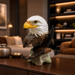 Premium Eagle Statue – Luxury Home Decor Showpiece