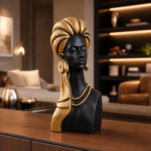 Luxury African Lady Sculpture
